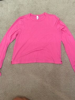 lululemon athletica Women’s Long-Sleeve Crewneck Top - Hot Pink